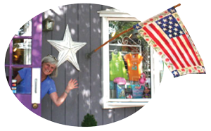 celebrations-Linda_waving2 Deep River Main St. Merchants